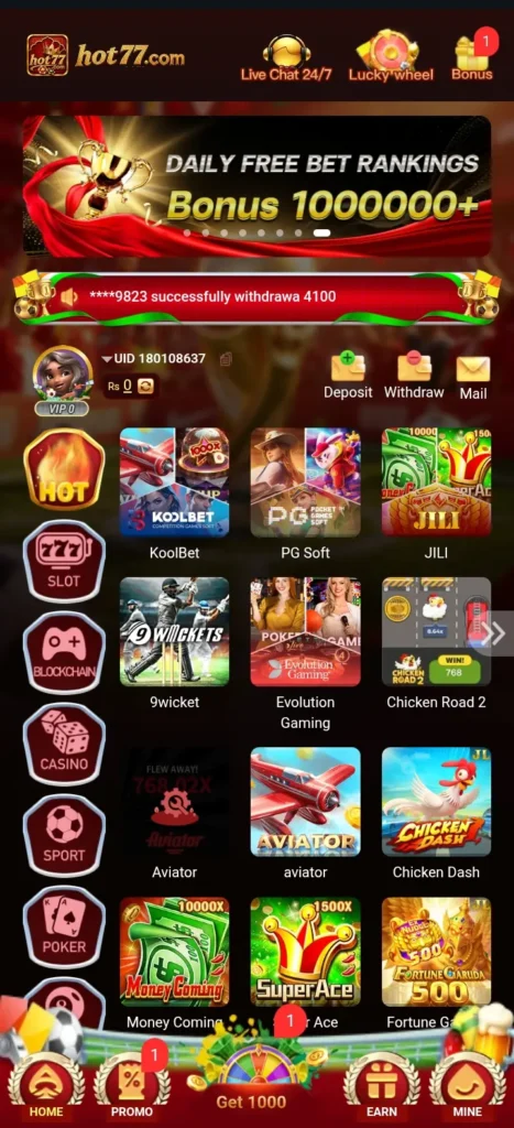 Hot77 Game